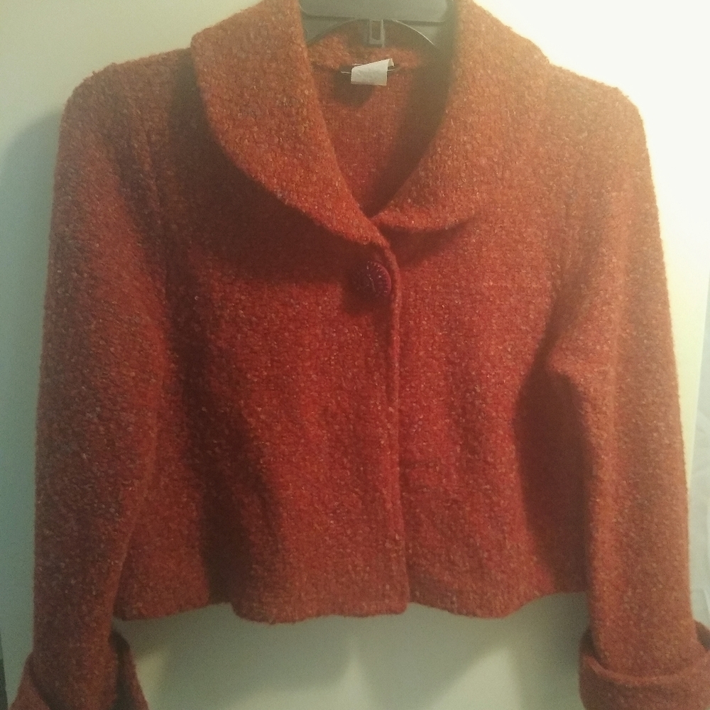 Cute vintage style crop jacket